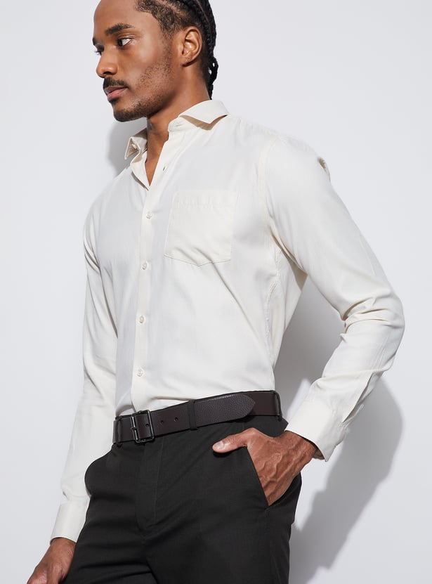 CODE Striped Slim Fit Formal Shirt