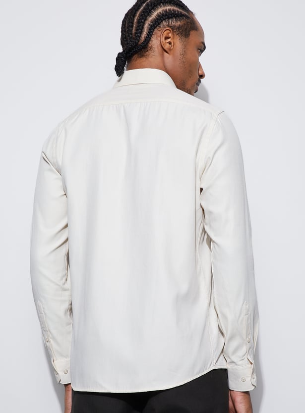CODE Striped Slim Fit Formal Shirt
