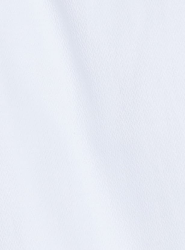 CODE Textured Slim Fit Formal Shirt
