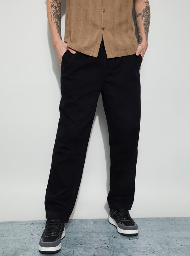 FORCA Darkwashed Regular Fit Jeans