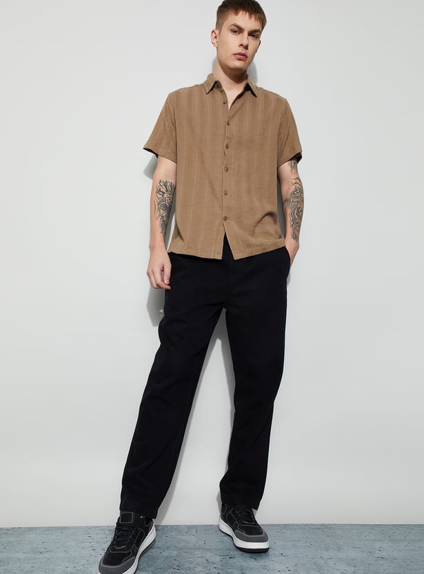 FORCA Darkwashed Regular Fit Jeans