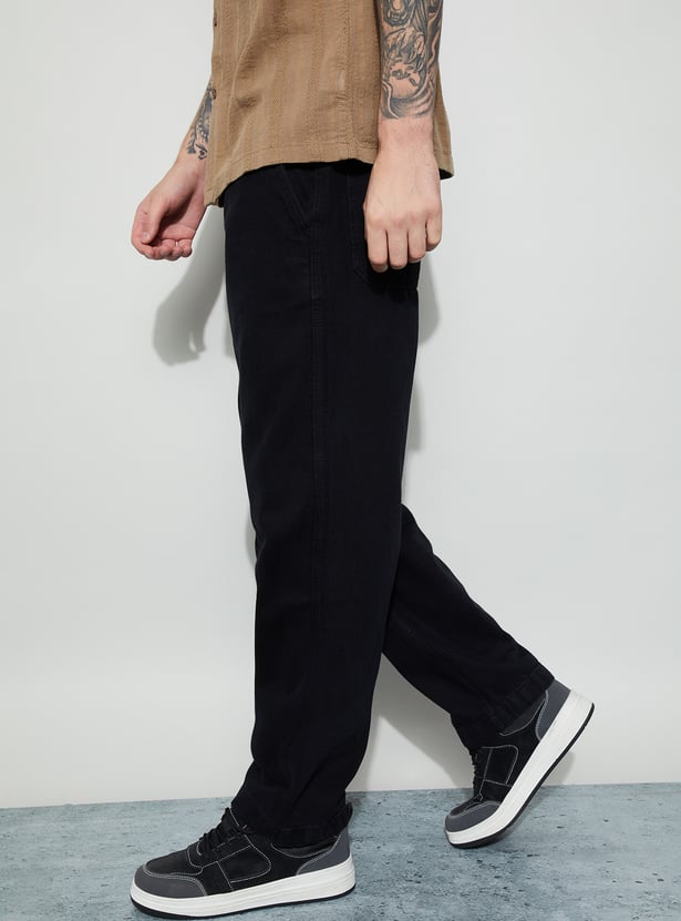 FORCA Darkwashed Regular Fit Jeans