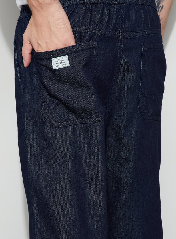FORCA Darkwashed Regular Fit Jeans