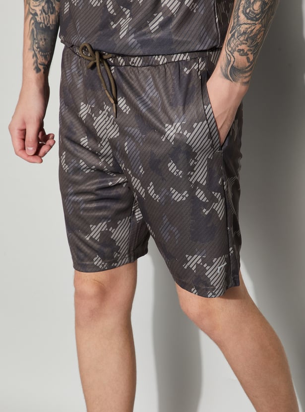 FAME FOREVER ACTIVE Printed Shorts