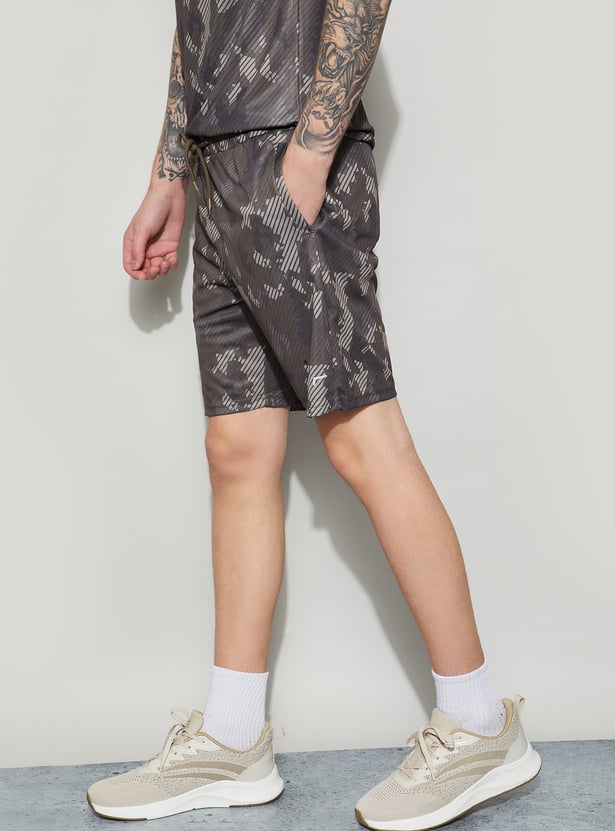 FAME FOREVER ACTIVE Printed Shorts