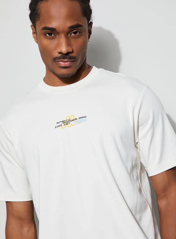 KAPPA Printed Crew Neck T-shirt
