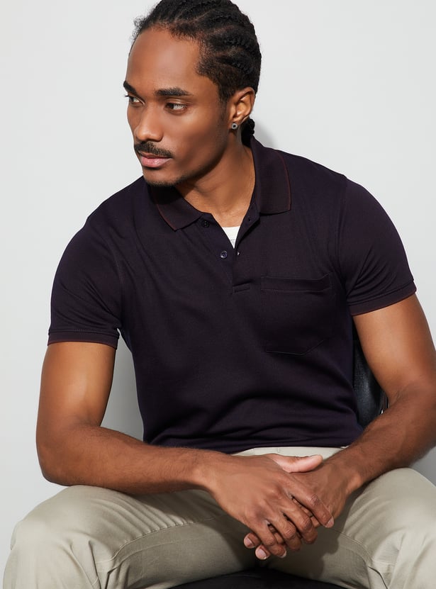 CODE Solid Polo T-shirt