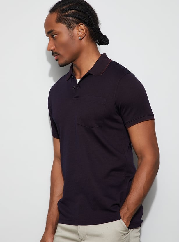 CODE Solid Polo T-shirt