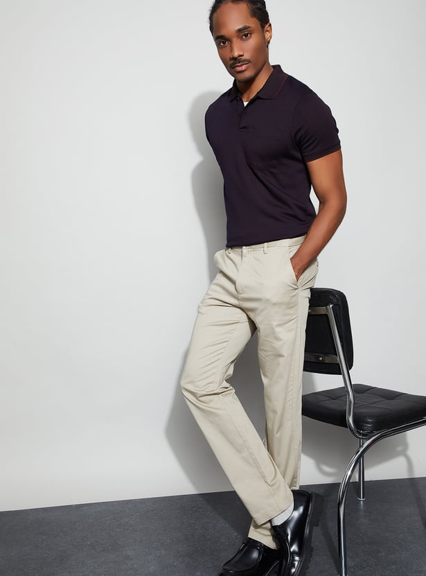CODE Solid Polo T-shirt