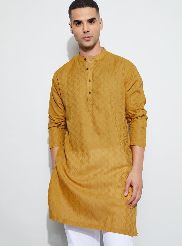 MELANGE Woven Design Kurta