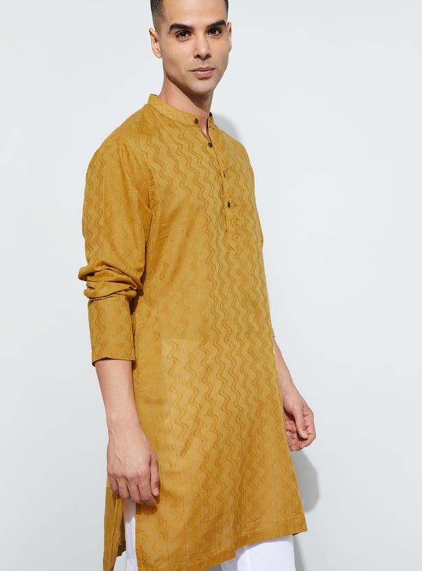 MELANGE Woven Design Kurta