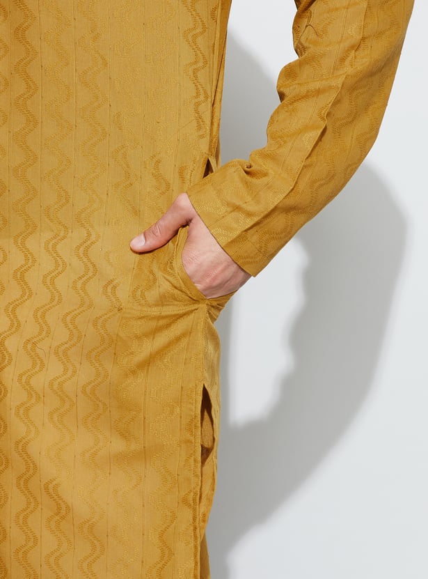 MELANGE Woven Design Kurta