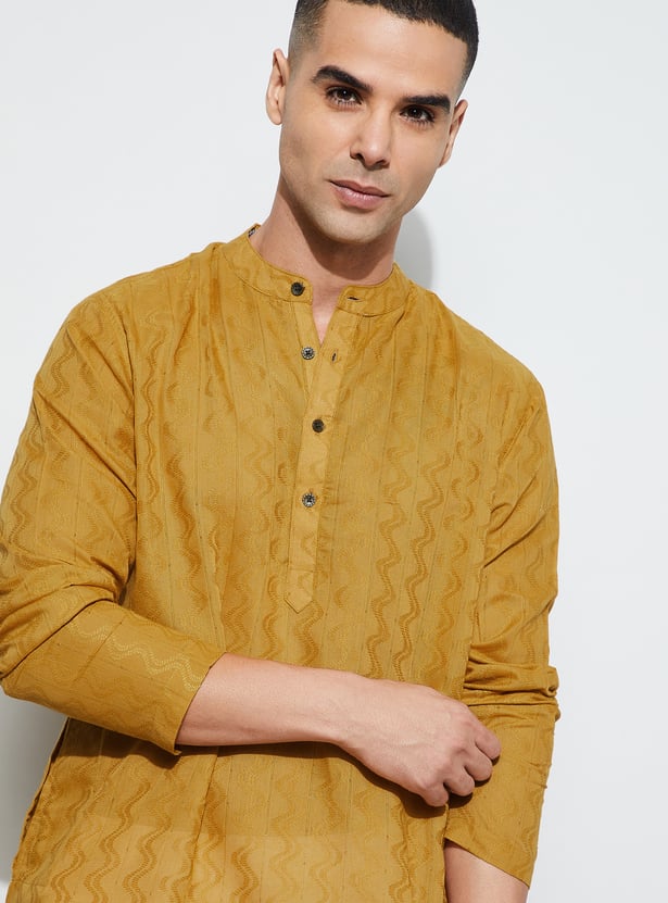 MELANGE Woven Design Kurta