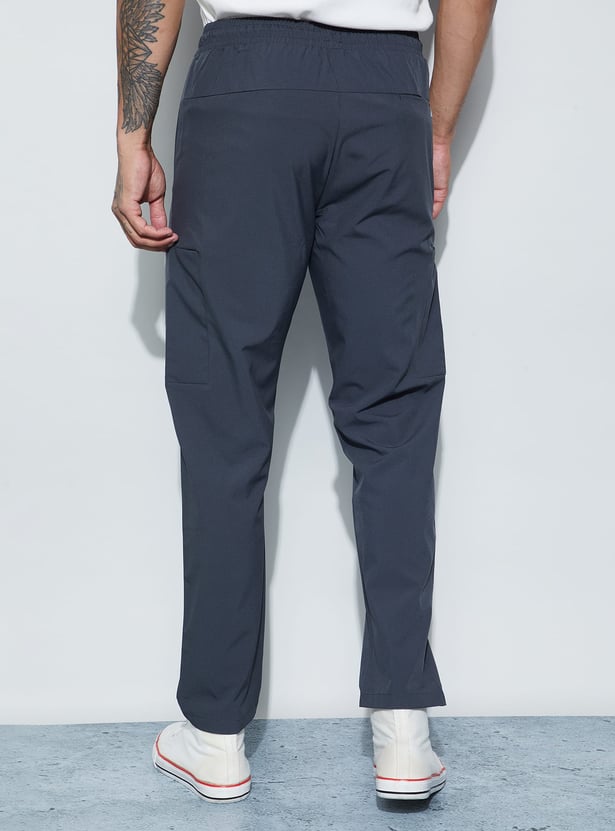 FAME FOREVER ACTIVE Solid Slim Track Pants