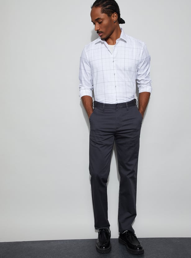 BOSSINI Checked Regular Fit Shirt