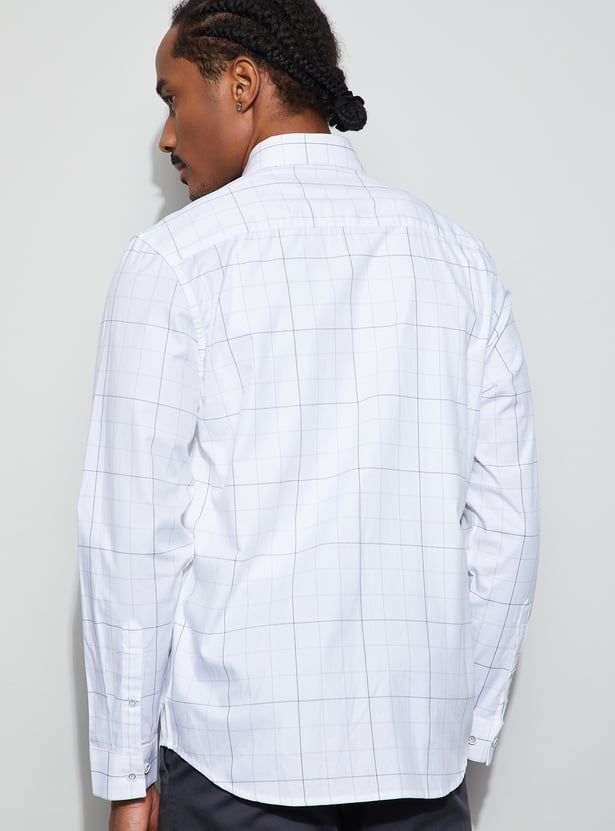 BOSSINI Checked Regular Fit Shirt