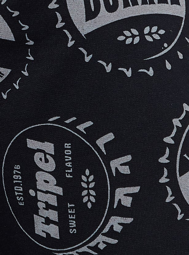 FAME FOREVER Printed Regular Fit Shorts