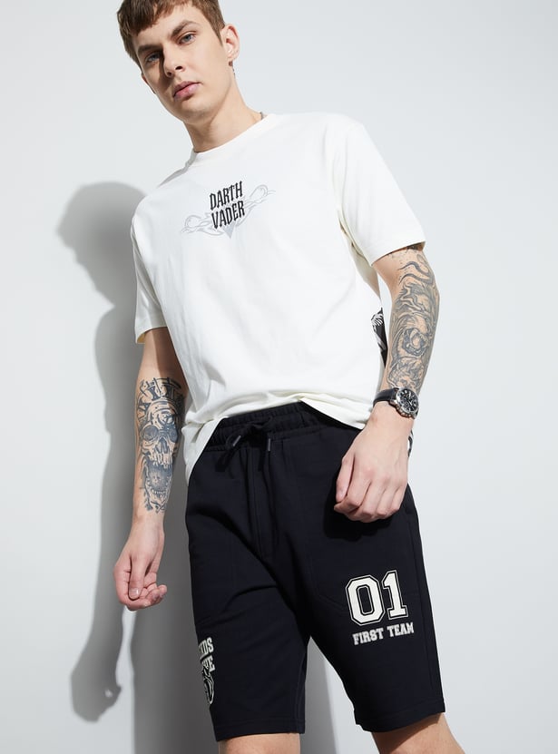 FAME FOREVER Printed Regular Fit Shorts