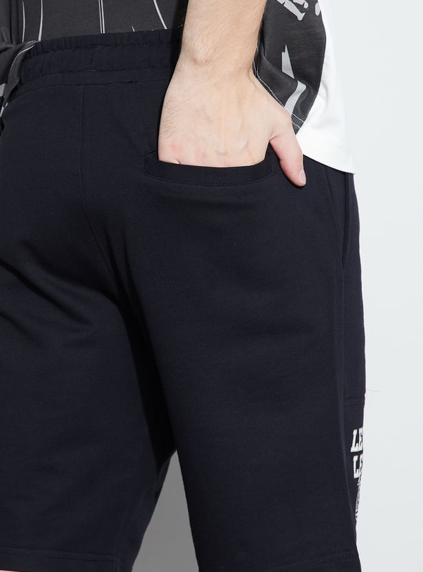 FAME FOREVER Printed Regular Fit Shorts