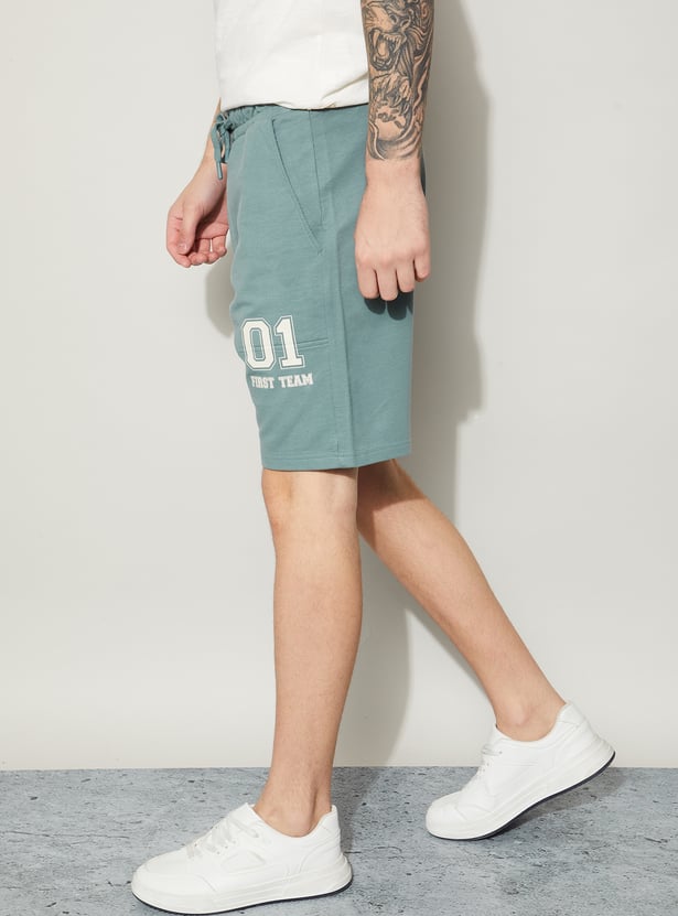 FAME FOREVER Printed Regular Fit Shorts