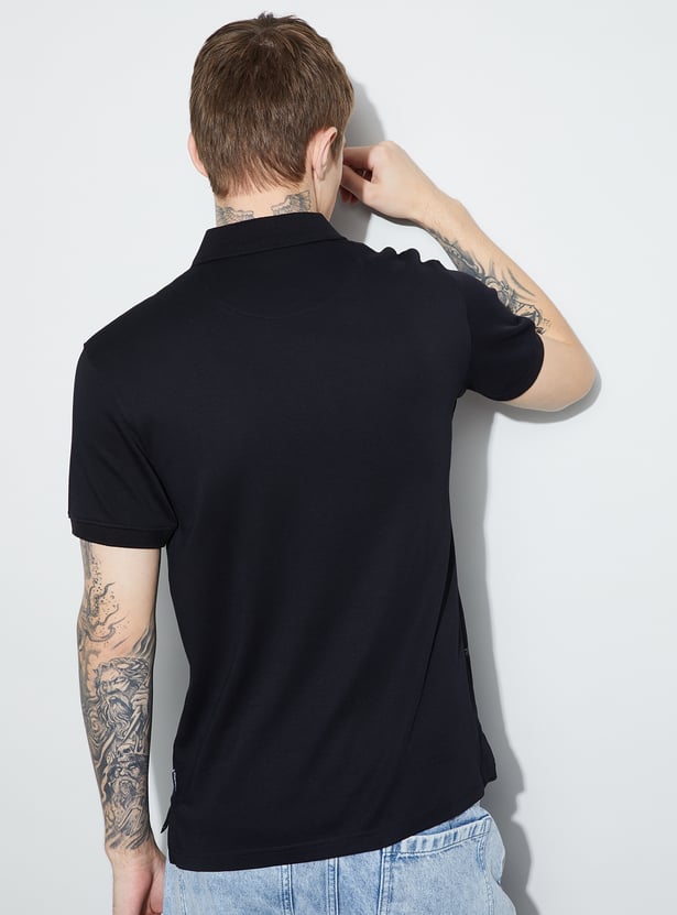 FAME FOREVER Printed Polo T-shirt