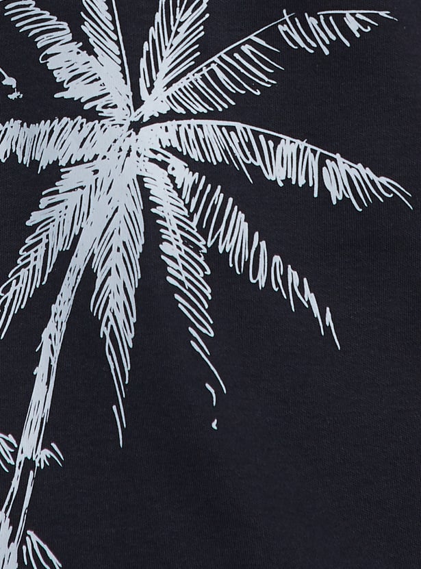 FAME FOREVER Printed Polo T-shirt