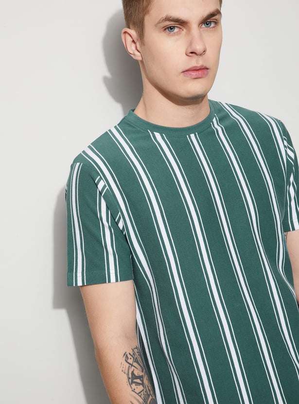 FAME FOREVER Striped T-shirt