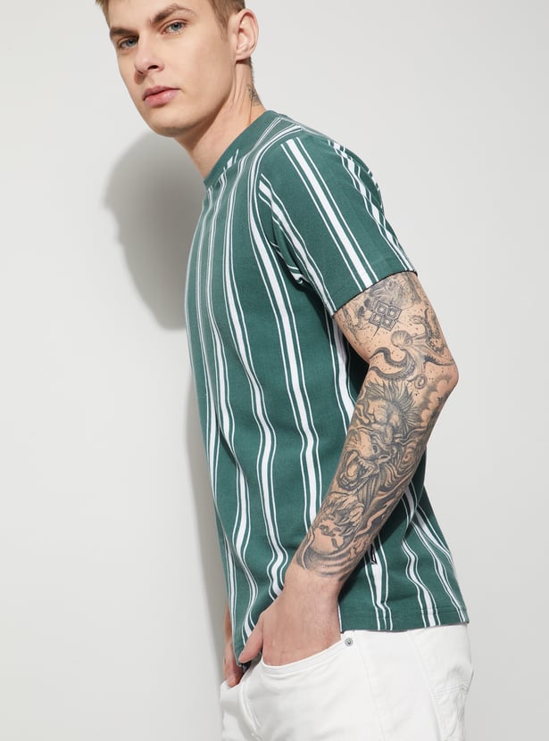 FAME FOREVER Striped T-shirt