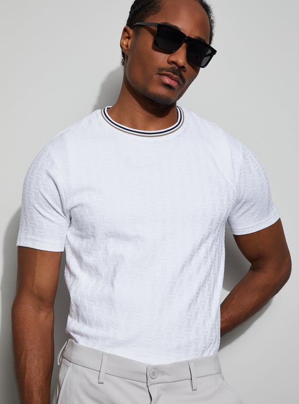 BOSSINI Patterned T-shirt