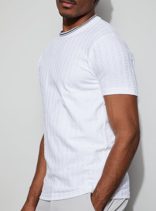 BOSSINI Patterned T-shirt