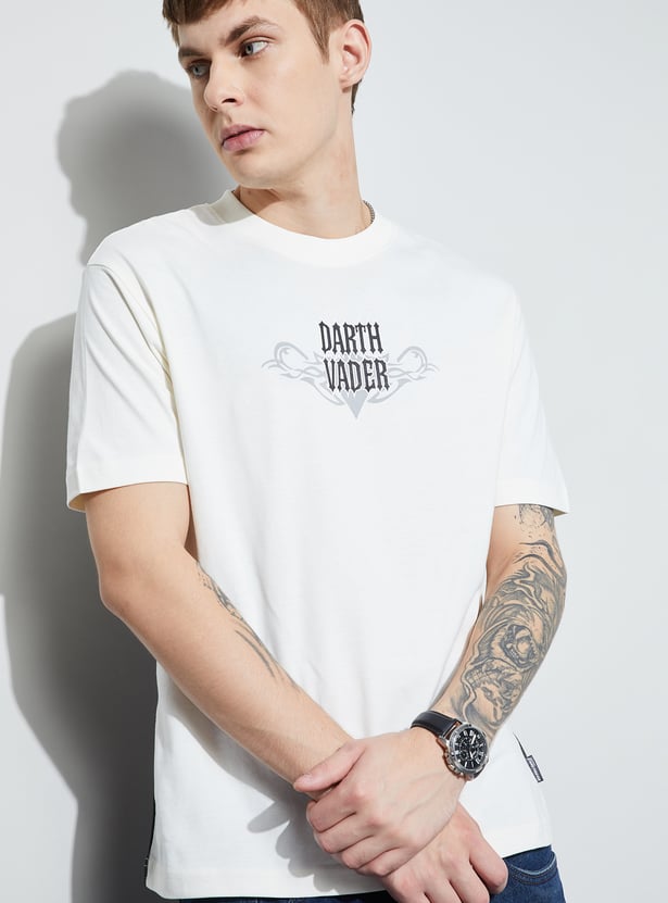 FAME FOREVER Darth Vader Print T-shirt