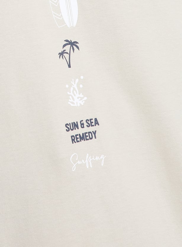 FAME FOREVER Graphic Print Tank T-shirt