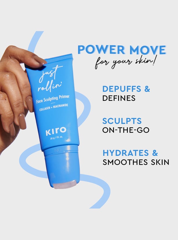 KIRO BEAUTY Just Rollin' Face Sculpting Primer - 30g