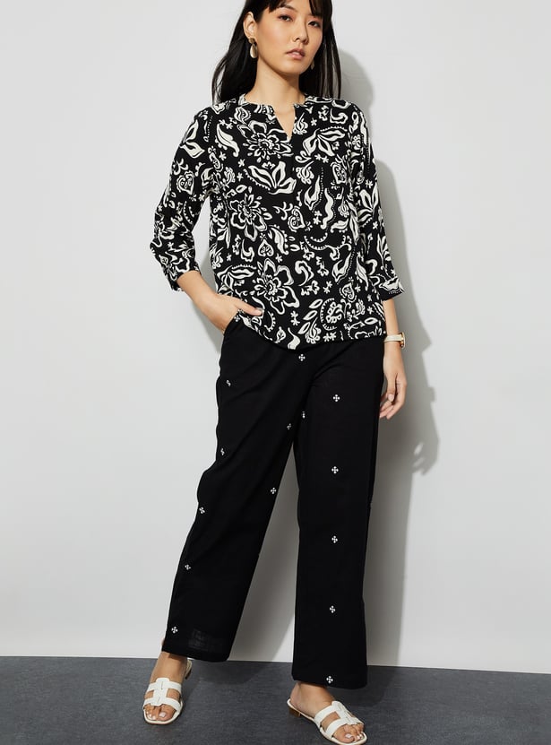 FAME FOREVER Printed Top