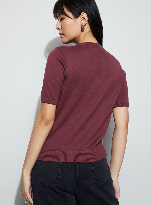 FAME FOREVER Knitted Top
