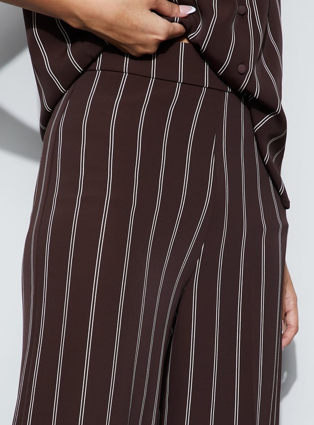 CODE Striped Trousers