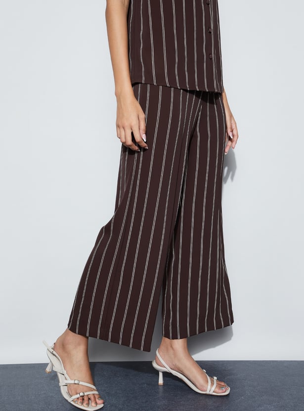 CODE Striped Trousers