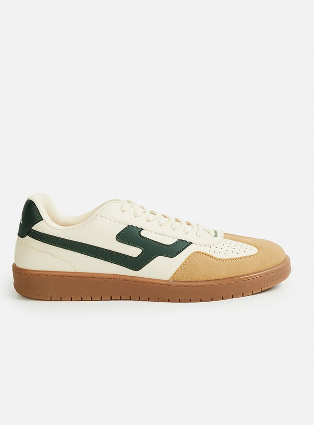 LEE COOPER Colourblock Lace-Up Sneakers