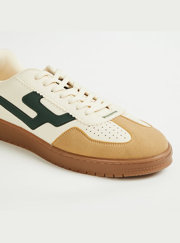 LEE COOPER Colourblock Lace-Up Sneakers