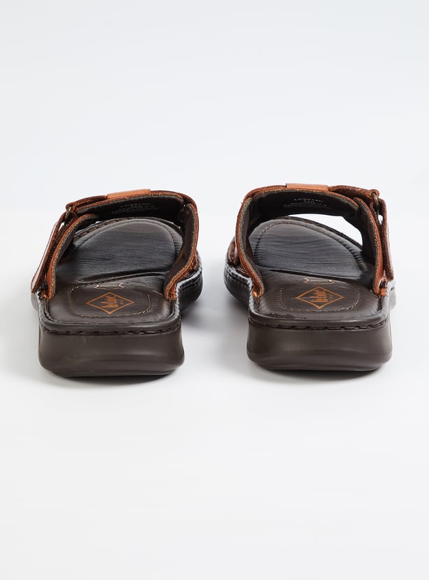 LEE COOPER Open-Toe Slip-On Sandals