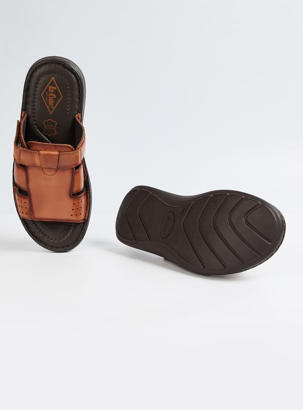 LEE COOPER Open-Toe Slip-On Sandals