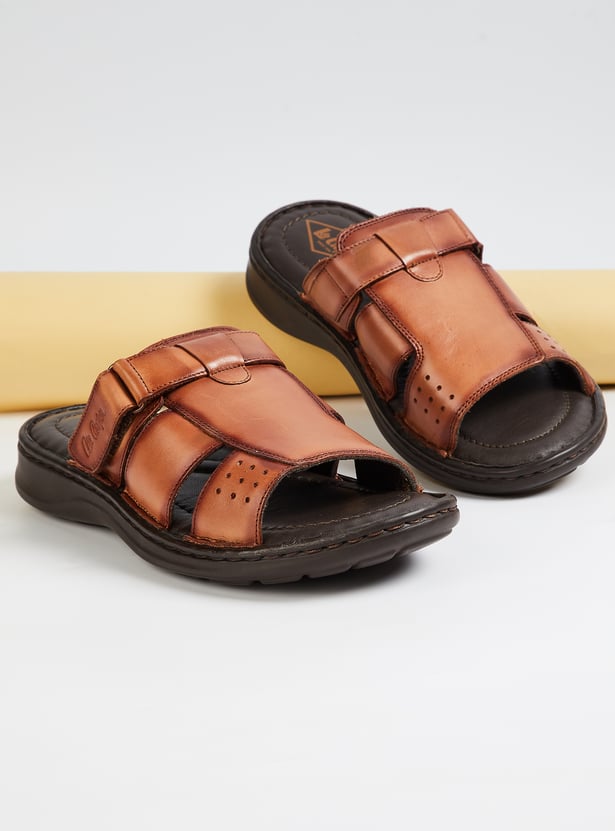 LEE COOPER Open-Toe Slip-On Sandals