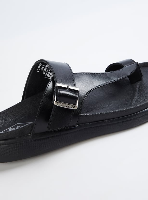 LEE COOPER Leather One Toe Sandals