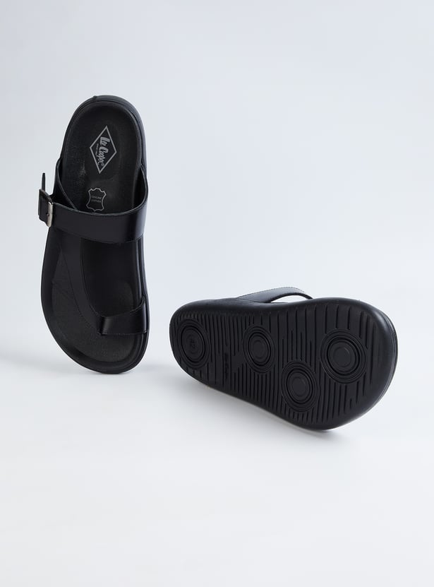 LEE COOPER Leather One Toe Sandals