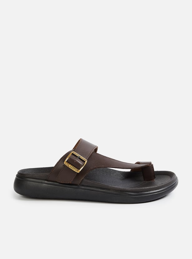 LEE COOPER Leather One Toe Sandals