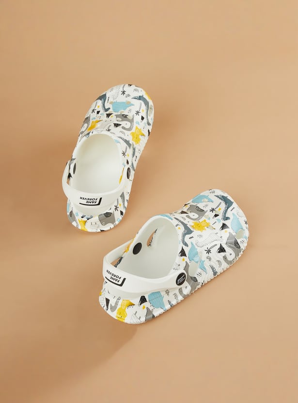 FAME FOREVER Boys Printed Clogs