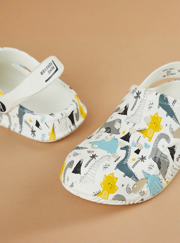 FAME FOREVER Boys Printed Clogs