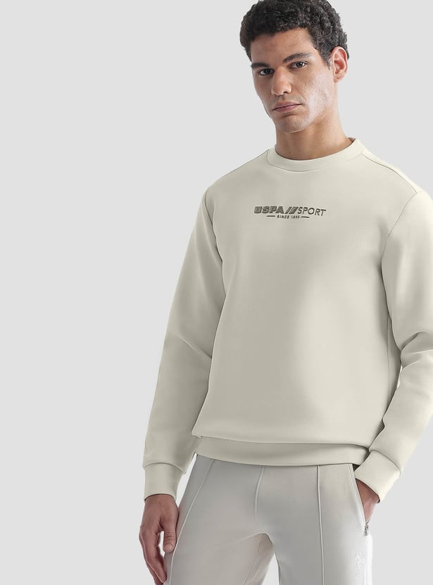 US POLO ASSN Typographic Print Sweatshirt