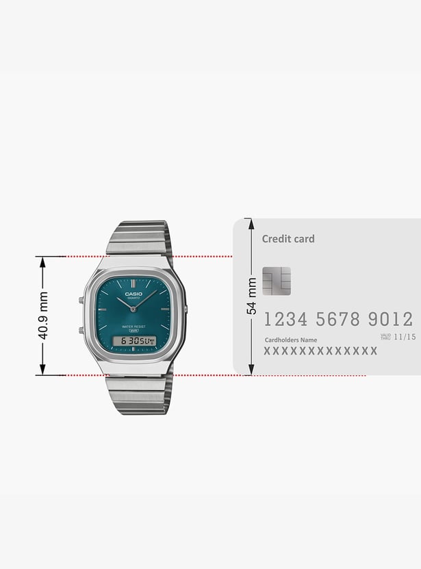 CASIO Vintage Analog-Digital Watch - D419