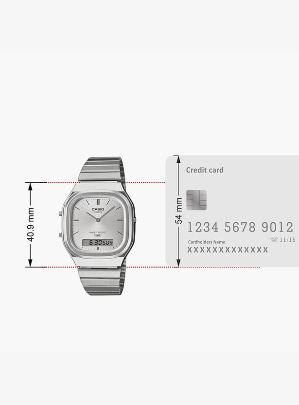 CASIO Vintage Analog-Digital Watch - D420